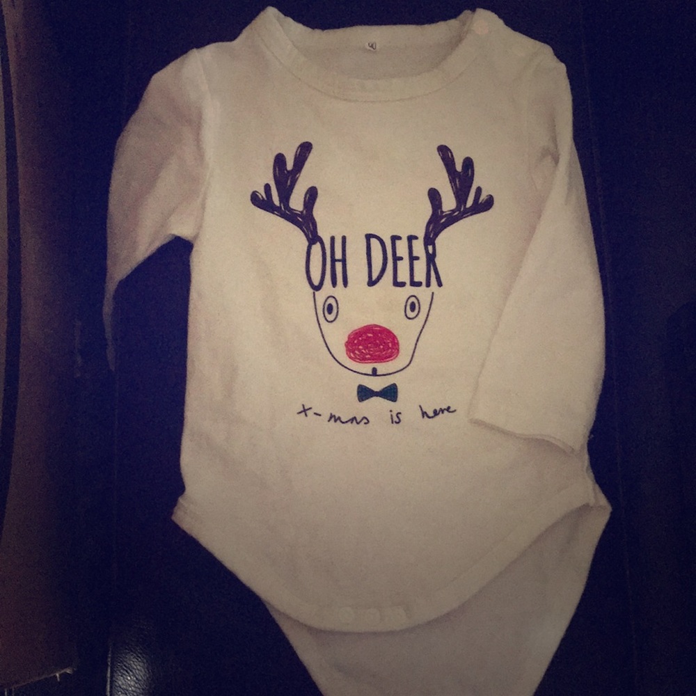 Oh deer onesie